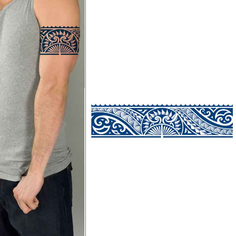 Arm Pattern Tattoos Stickers Long-lasting Tattoo 15 Days (GZBH-015)