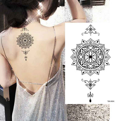 Graphic Tattoo Sticker Temporary Tattoo Sticker（TBS-8024）