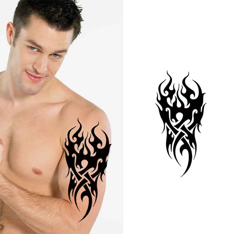 Tribal Graphic Tattoo Sticker Temporary Tattoo Sticker（TBS-8010）