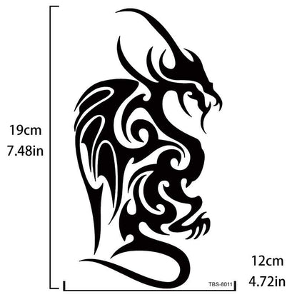 Dragon Graphic Tattoo Sticker Temporary Tattoo Sticker（TBS-8011）