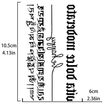 English Sattoo Sticker(X-078)