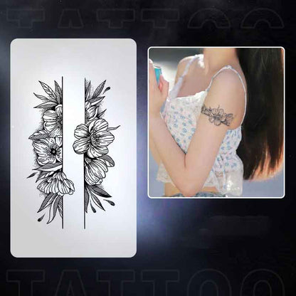 Floral Arm Ring Tattoos Stickers Long-lasting Tattoo 12 Days (SH-003)