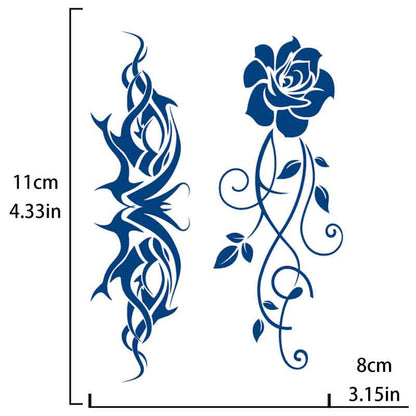 Flower Tattoo Long-lasting Tattoo 15 Days（GZX-001）