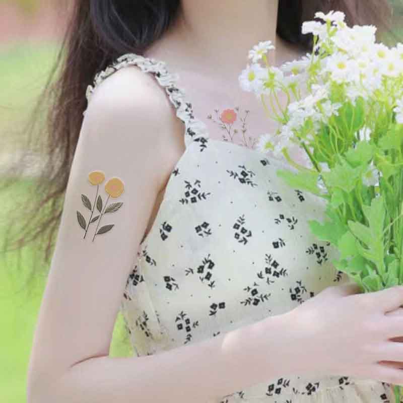 Flower Tattoo Sticker (CC-013)