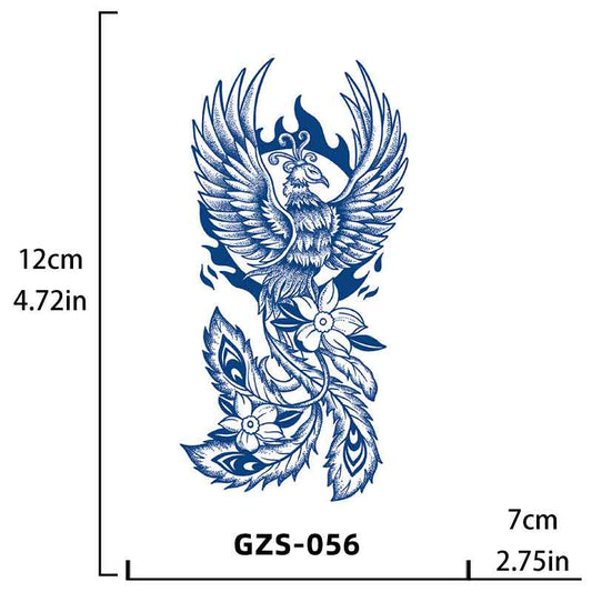 Phoenix Tattoo Long-lasting Tattoo 15 Days（GZS-056）