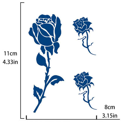 Rose Tattoo Long-lasting Tattoo 15 Days（GZX-005）