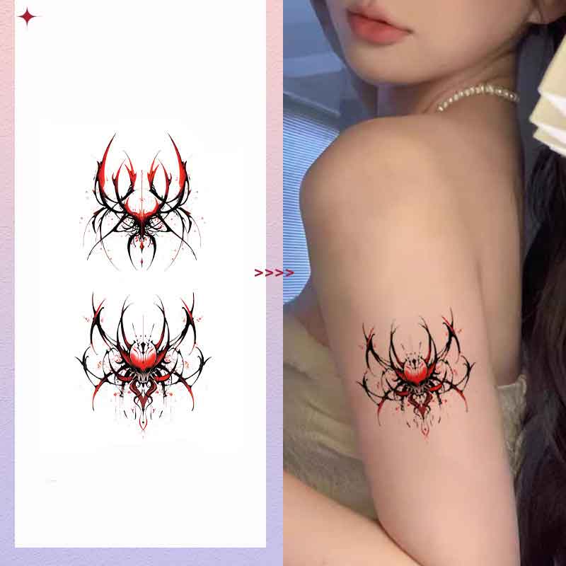 Spider Tattoo Sticker (CC-214)