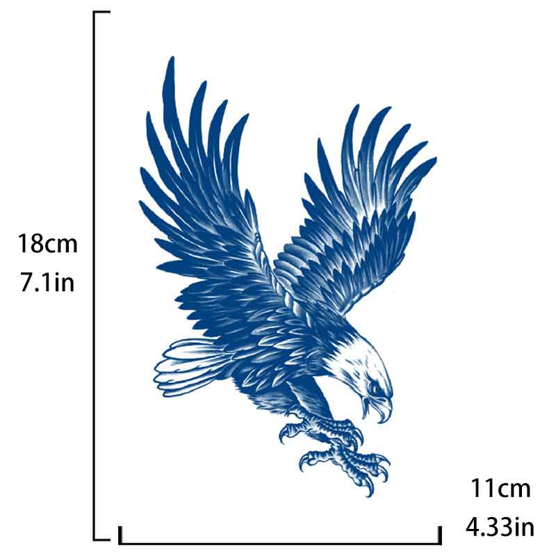 The Eagle Tattoos Stickers Long-lasting Tattoo 15 Days (GZ-181)