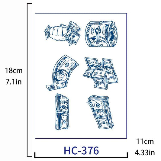 USD Tattoo Sticker Long-lasting Tattoo 15 Days (HC-376)